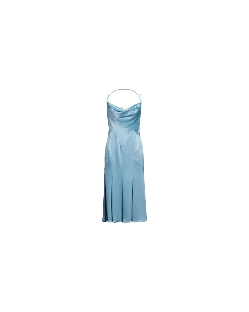 Trussardi KLEIDER - Midi-Kleiderauf YOOX.COM Himmelblau