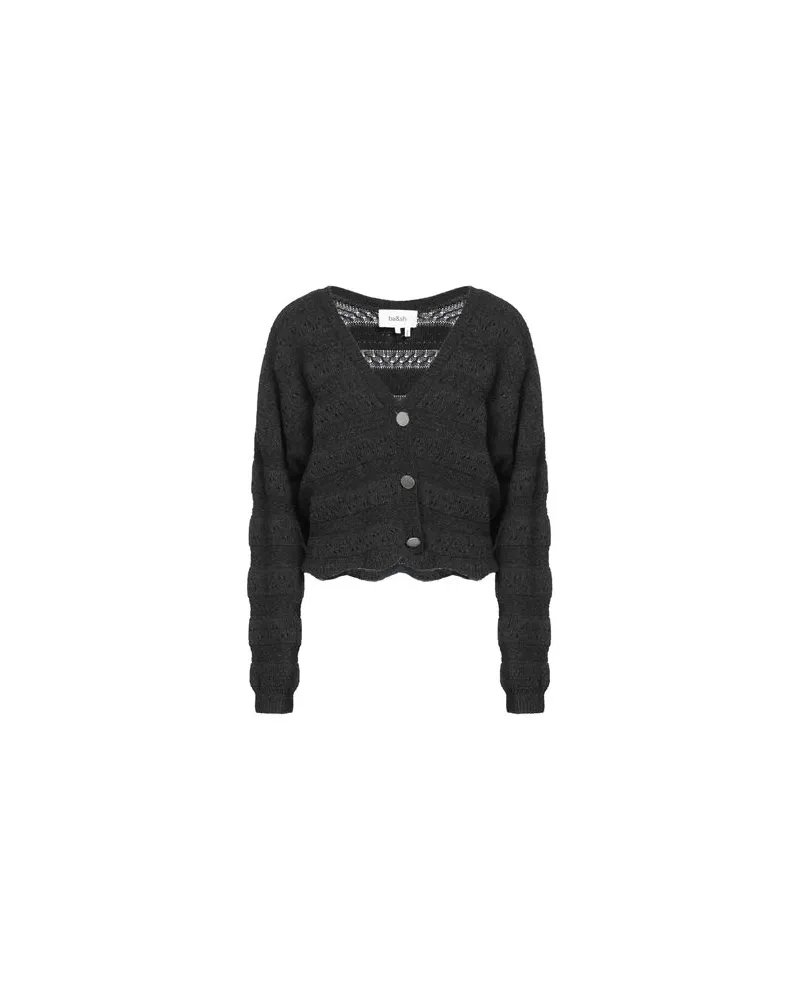 ba&sh STRICKWAREN - Strickjackenauf YOOX.COM Braungrau