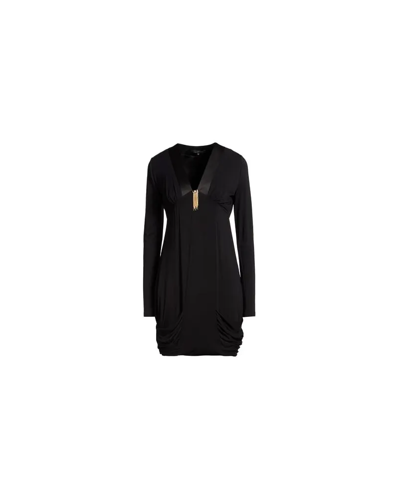 Elisabetta Franchi KLEIDER - Mini-Kleiderauf YOOX.COM Schwarz