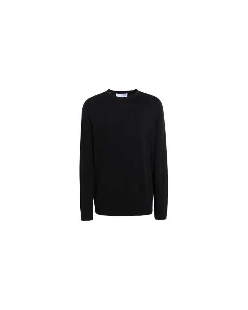 Selected Homme STRICKWAREN - Pulloverauf YOOX.COM Schwarz