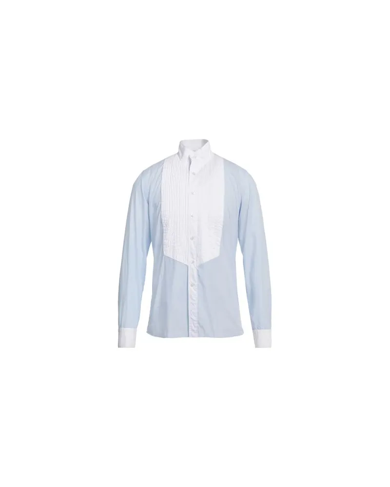 Tagliatore TOPS - Hemdenauf YOOX.COM Blau