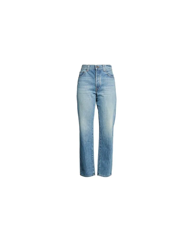 KHAITE HOSEN & RÖCKE - Jeanshosenauf YOOX.COM Blau