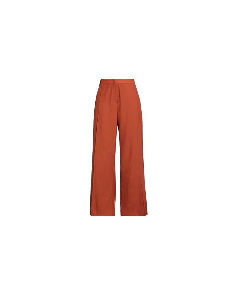 AGNONA HOSEN & RÖCKE - Hosenauf YOOX.COM Rostrot