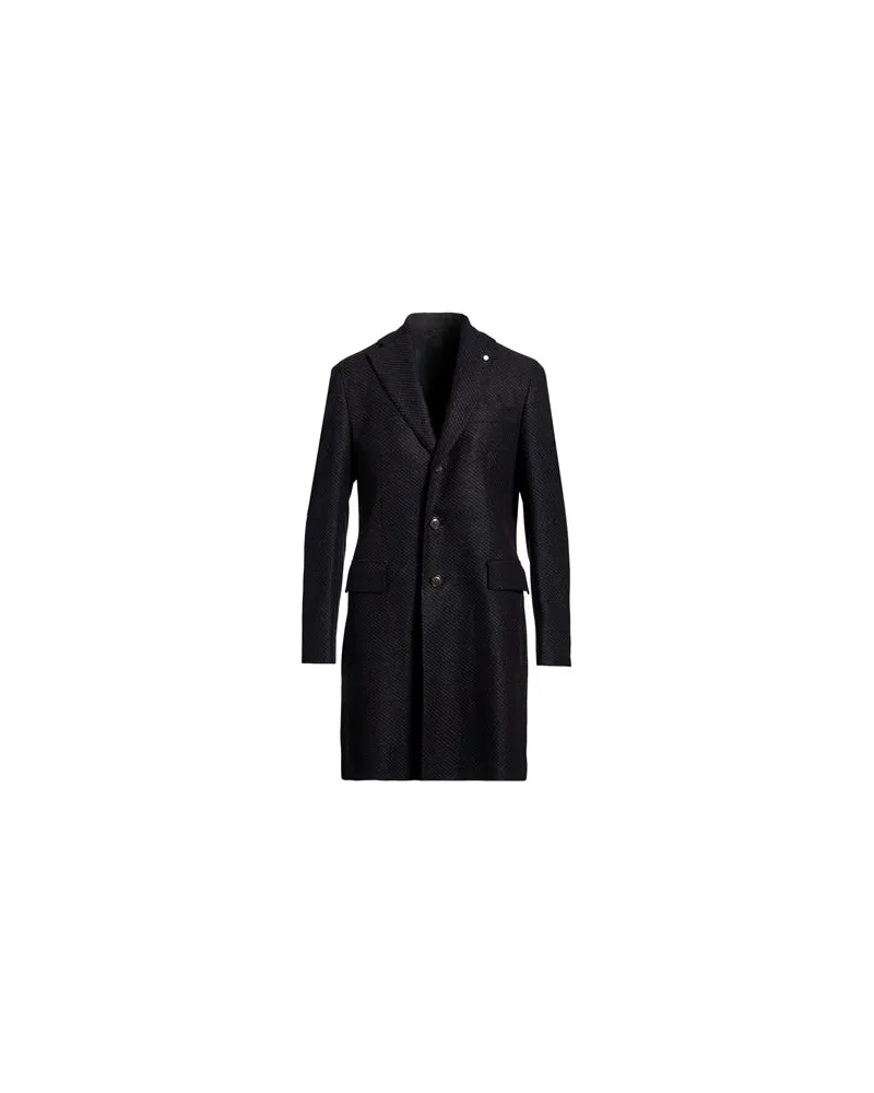 Luigi Bianchi Mantova JACKEN & MÄNTEL - Mäntelauf YOOX.COM Schwarz