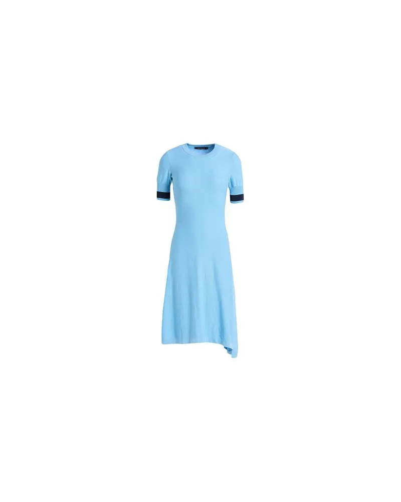 Cédric Charlier KLEIDER - Mini-Kleiderauf YOOX.COM Azurblau