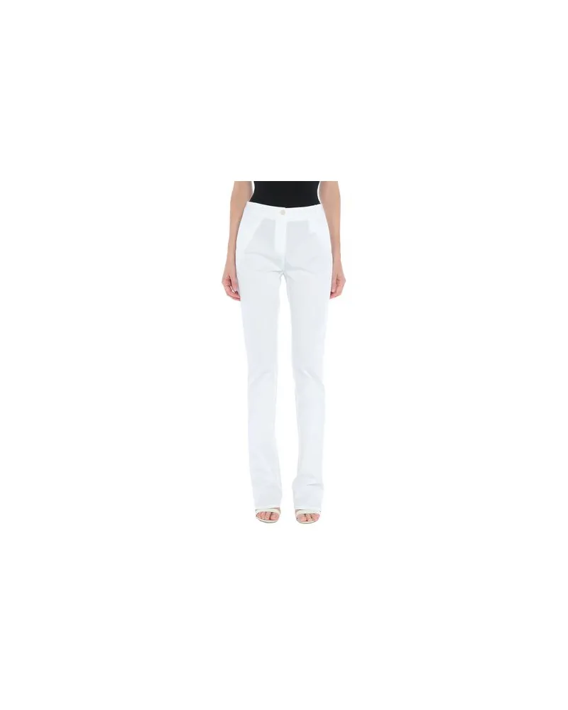 Ermanno Scervino HOSEN & RÖCKE - Hosenauf YOOX.COM Weiß