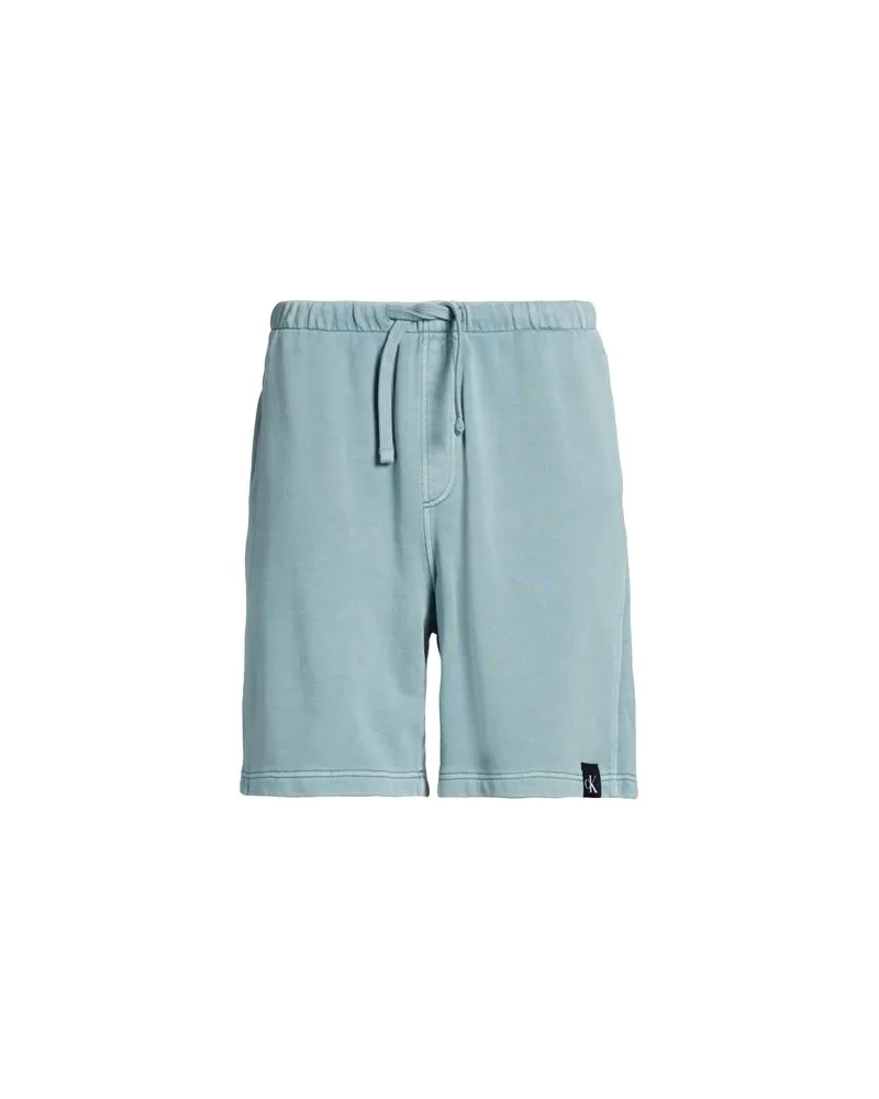 Calvin Klein HOSEN & RÖCKE - Shorts & Bermudashortsauf YOOX.COM Taubenblau