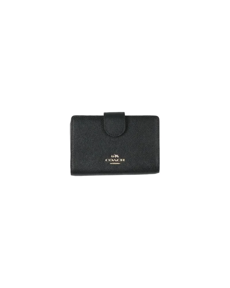 Coach Kleinlederwaren - Brieftaschenauf YOOX.COM Schwarz