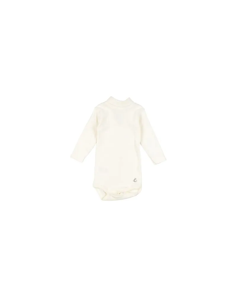Petit Bateau NEUGEBORENE - Strampelanzügeauf YOOX.COM Elfenbein