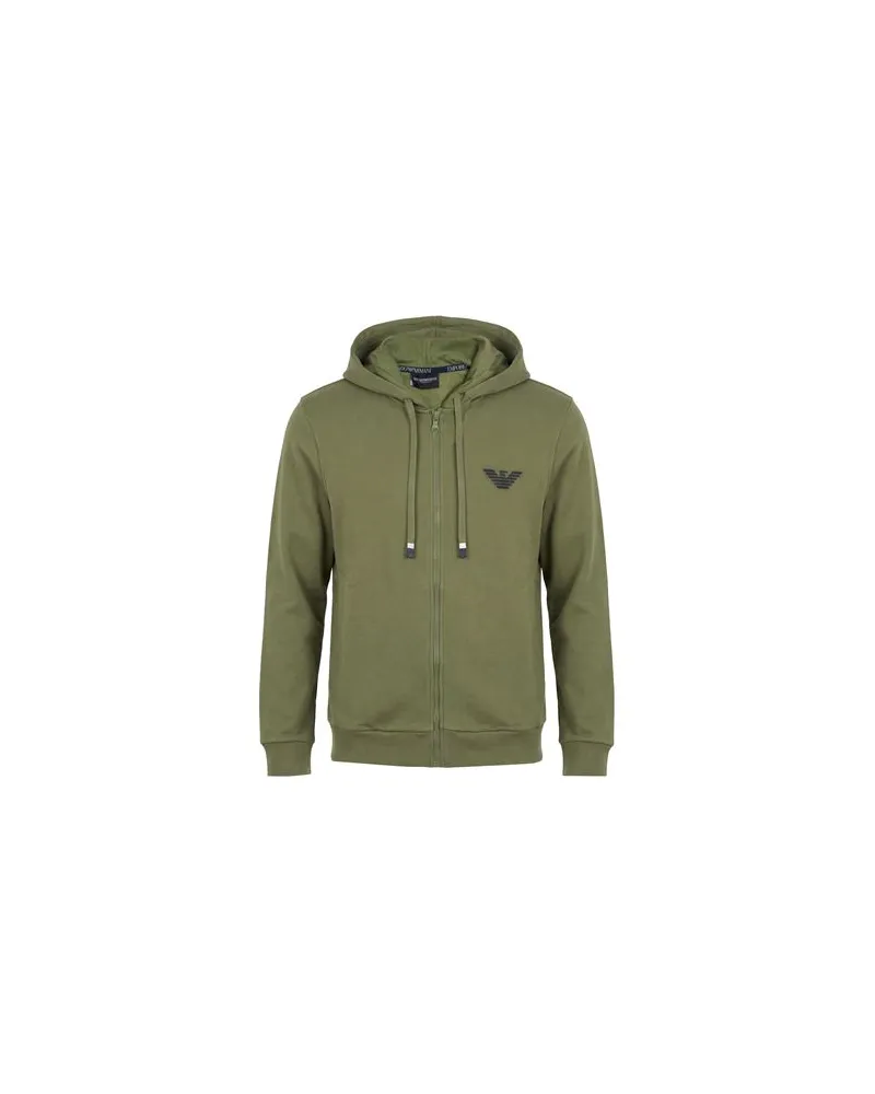 Emporio Armani TOPS - Sweatshirtsauf YOOX.COM Militärgrün