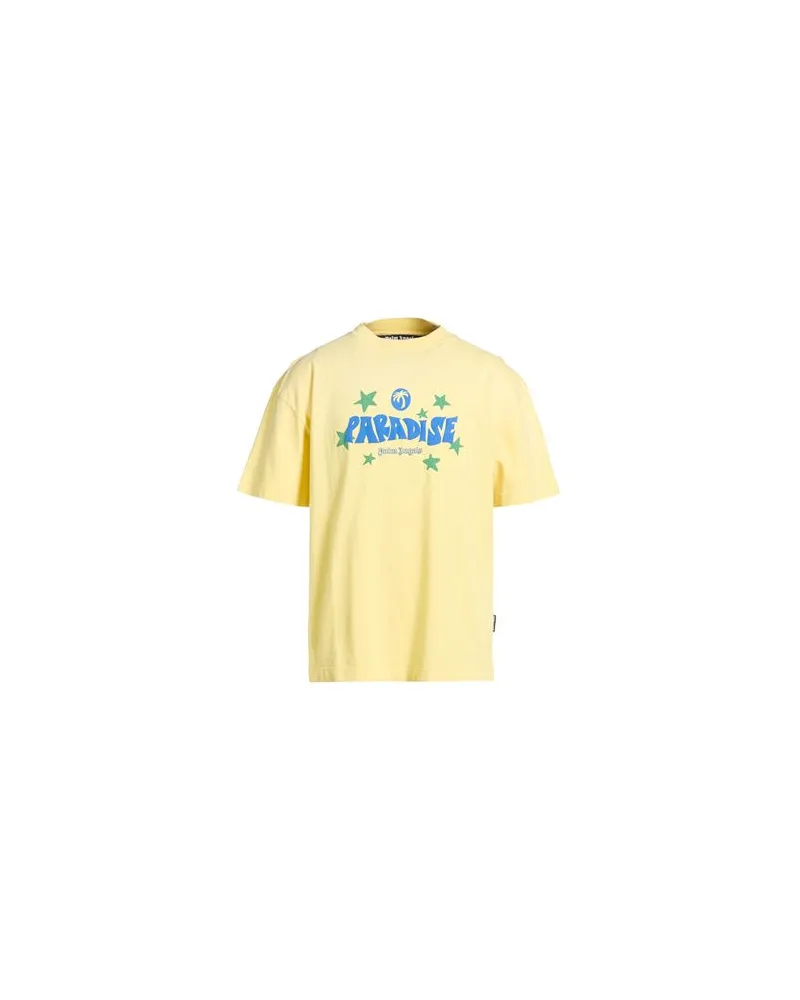 Palm Angels TOPS - T-shirtsauf YOOX.COM Pastellgelb