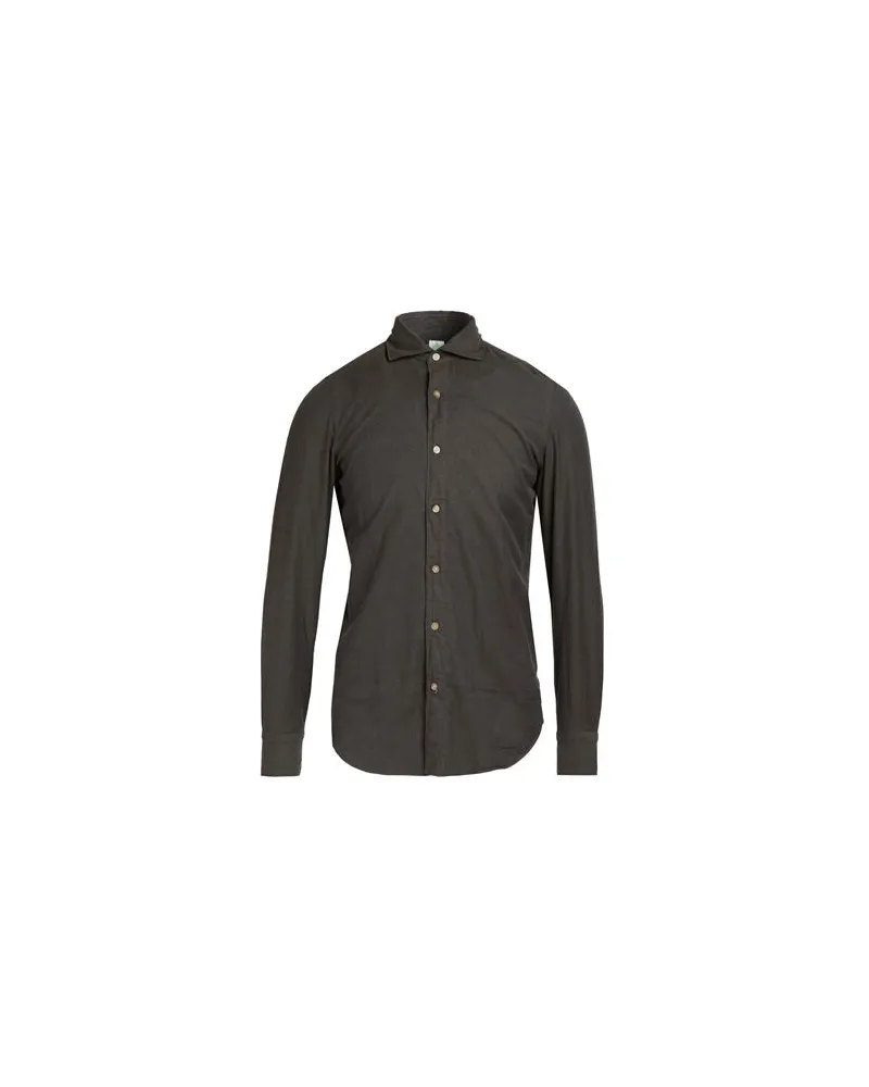 Finamore 1925 TOPS - Hemdenauf YOOX.COM Dunkelgrün