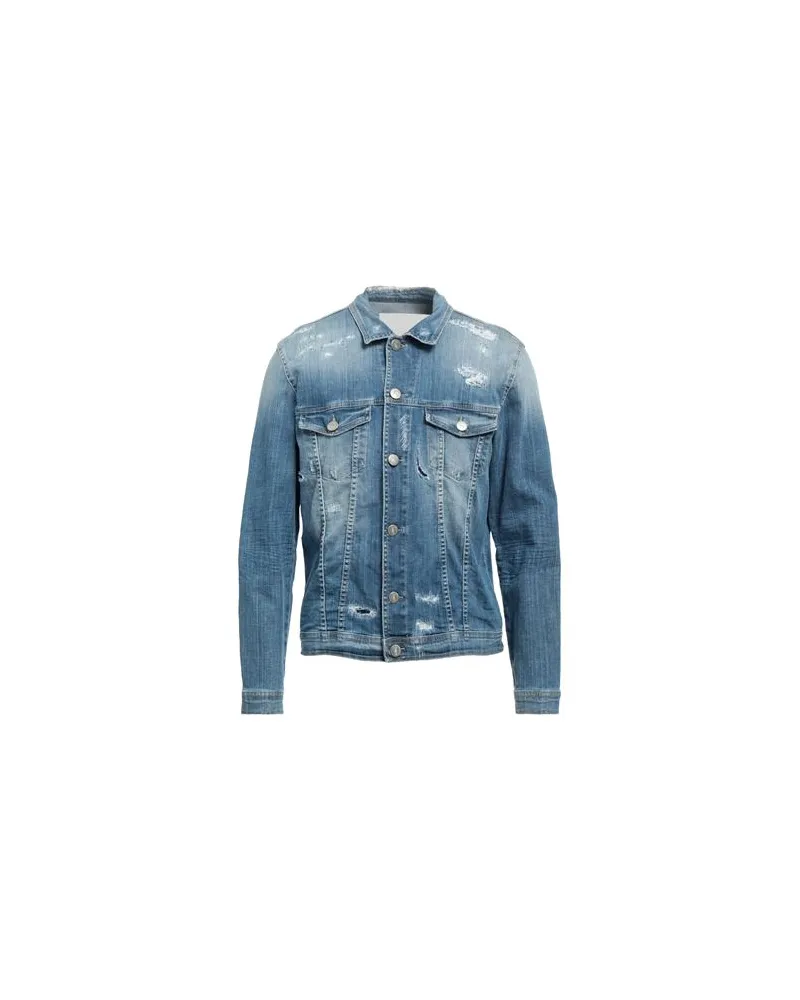 PMDS PREMIUM MOOD DENIM SUPERIOR JACKEN & MÄNTEL - Jeansjacken/Mäntelauf YOOX.COM Blau