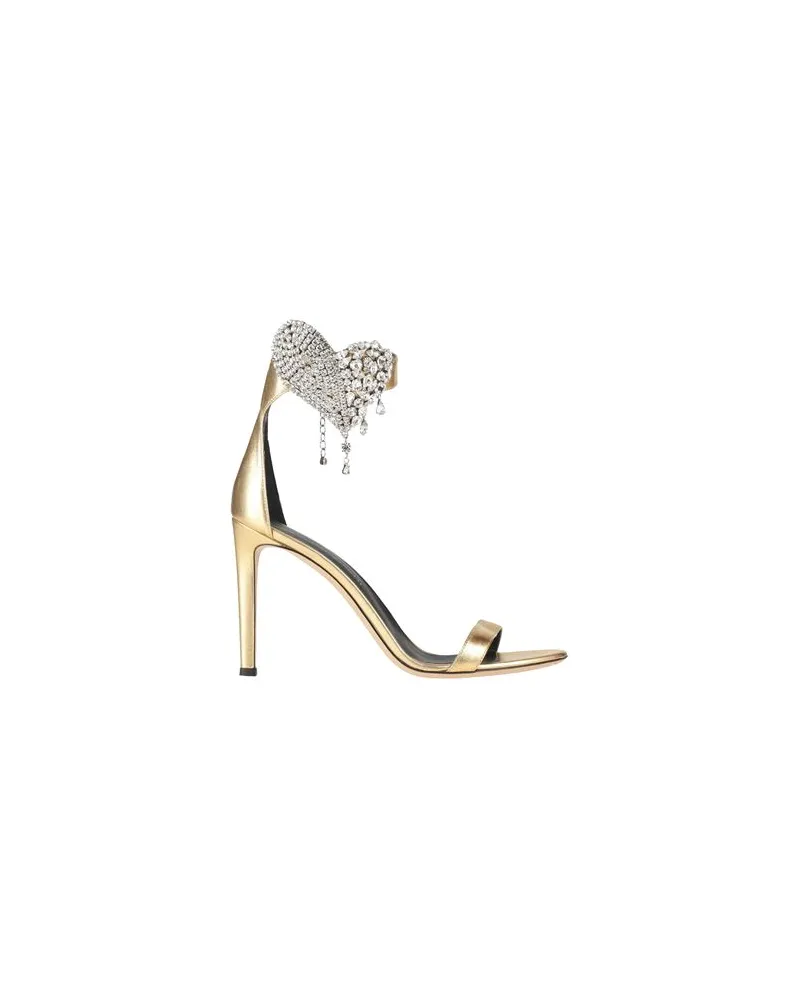 Giuseppe Zanotti SCHUHE - Sandalenauf YOOX.COM Gold