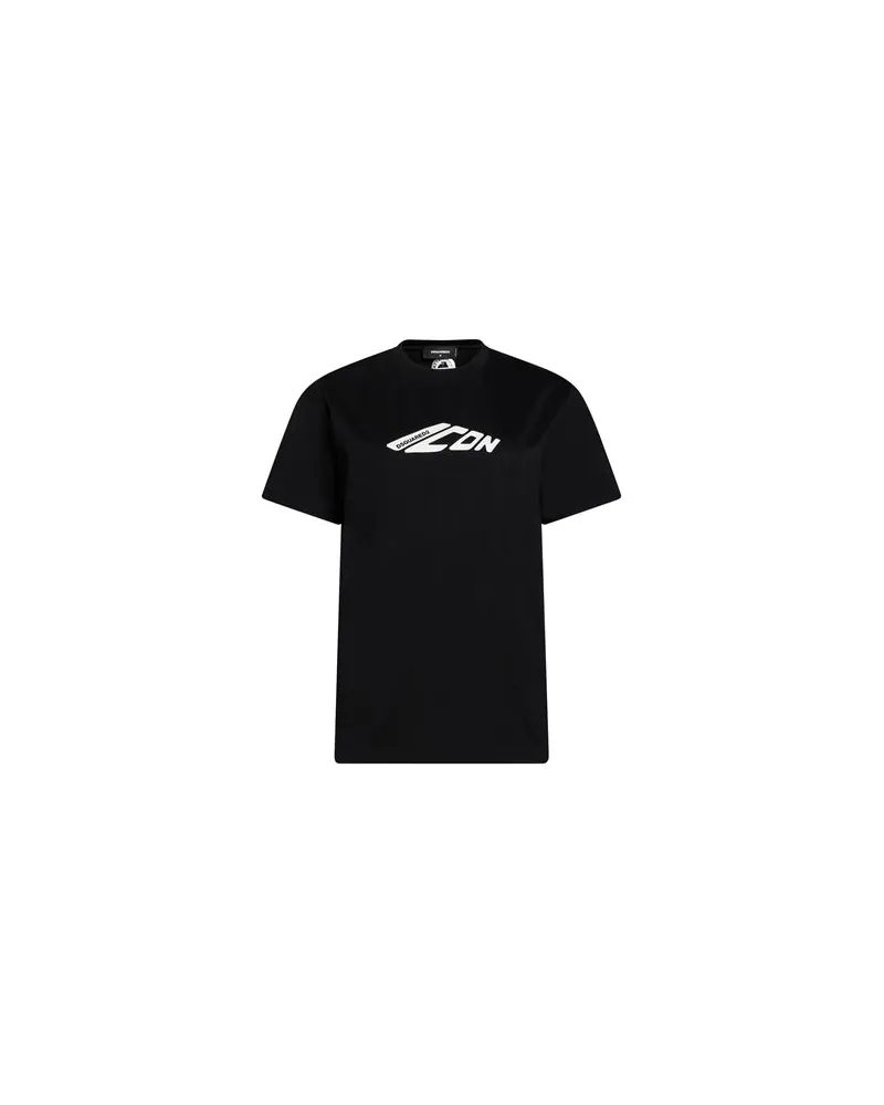 Dsquared2 TOPS - T-shirtsauf YOOX.COM Schwarz