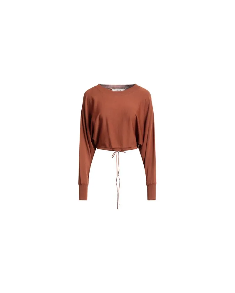Jucca STRICKWAREN - Pulloverauf YOOX.COM Rostrot