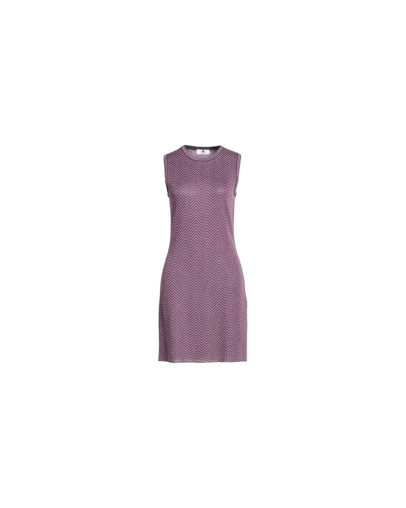 Missoni KLEIDER - Mini-Kleiderauf YOOX.COM Pflaume