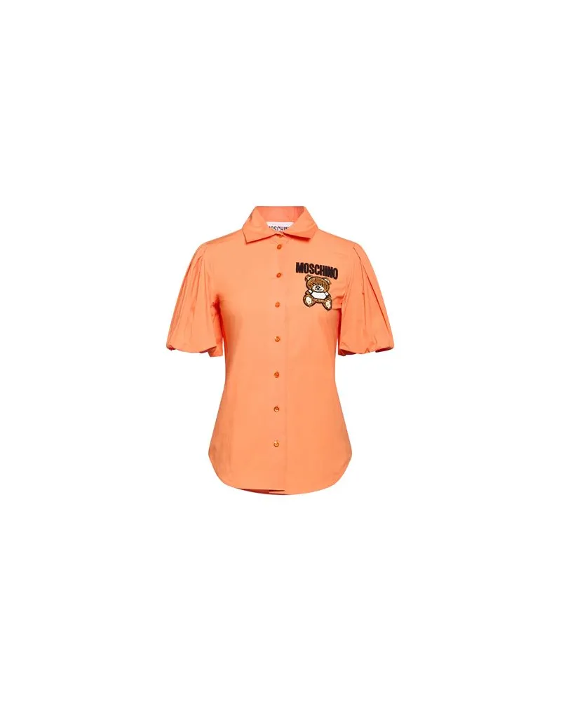 Moschino TOPS - Hemdenauf YOOX.COM Orange