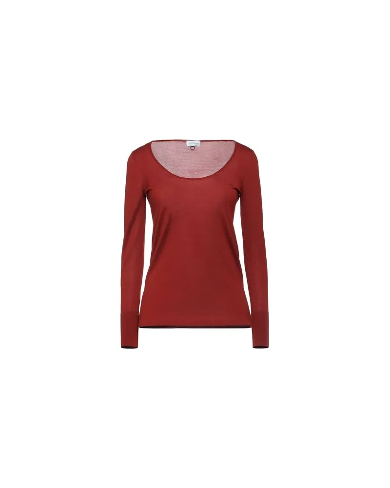 Ferragamo STRICKWAREN - Pulloverauf YOOX.COM Ziegelrot