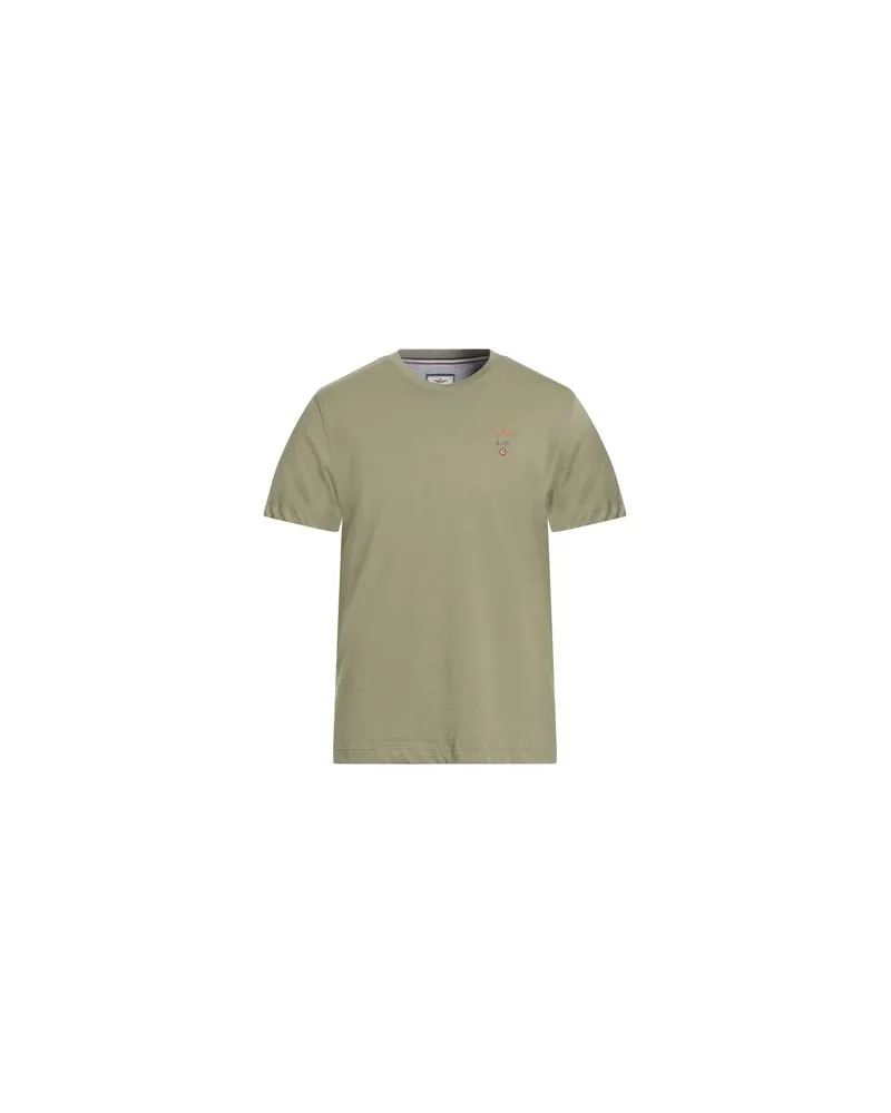 Aeronautica Militare TOPS - T-shirtsauf YOOX.COM Militärgrün