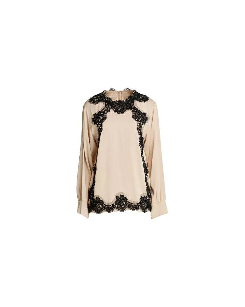 Dolce & Gabbana Logo Fleece Hoodie - TOPS - Topsauf YOOX.COM Beige