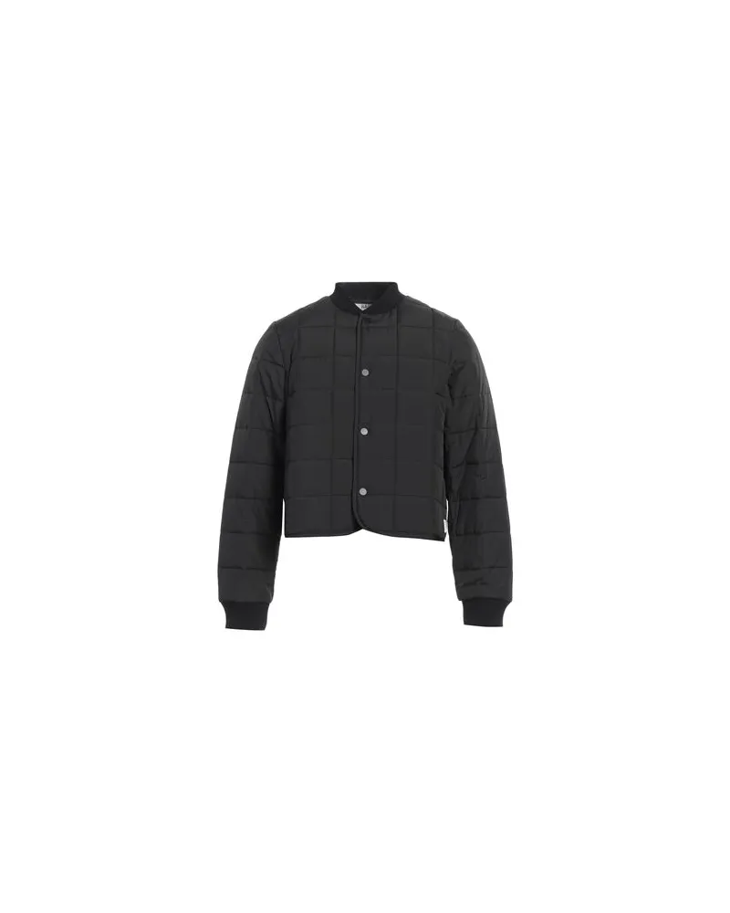 RAINS JACKEN & MÄNTEL - Pufferjacken & Daunenjackenauf YOOX.COM Schwarz