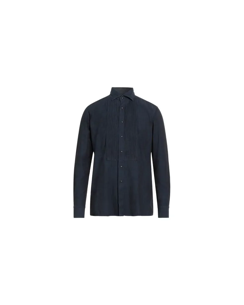 Tagliatore TOPS - Hemdenauf YOOX.COM Blau