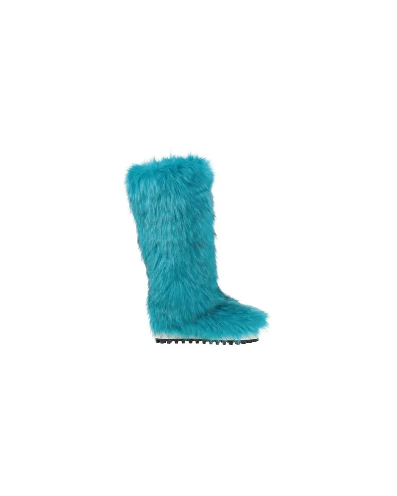 Dolce & Gabbana SCHUHE - Stiefelauf YOOX.COM Azurblau