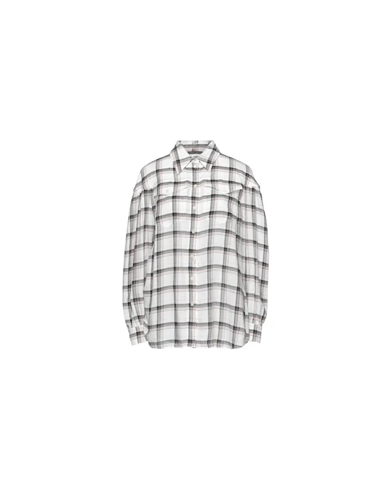Alberta Ferretti TOPS - Hemdenauf YOOX.COM Weiß