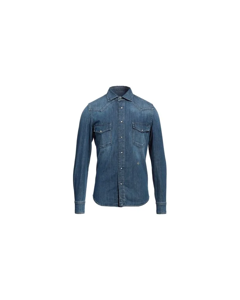 Jacob Cohën TOPS - Jeanshemdenauf YOOX.COM Blau