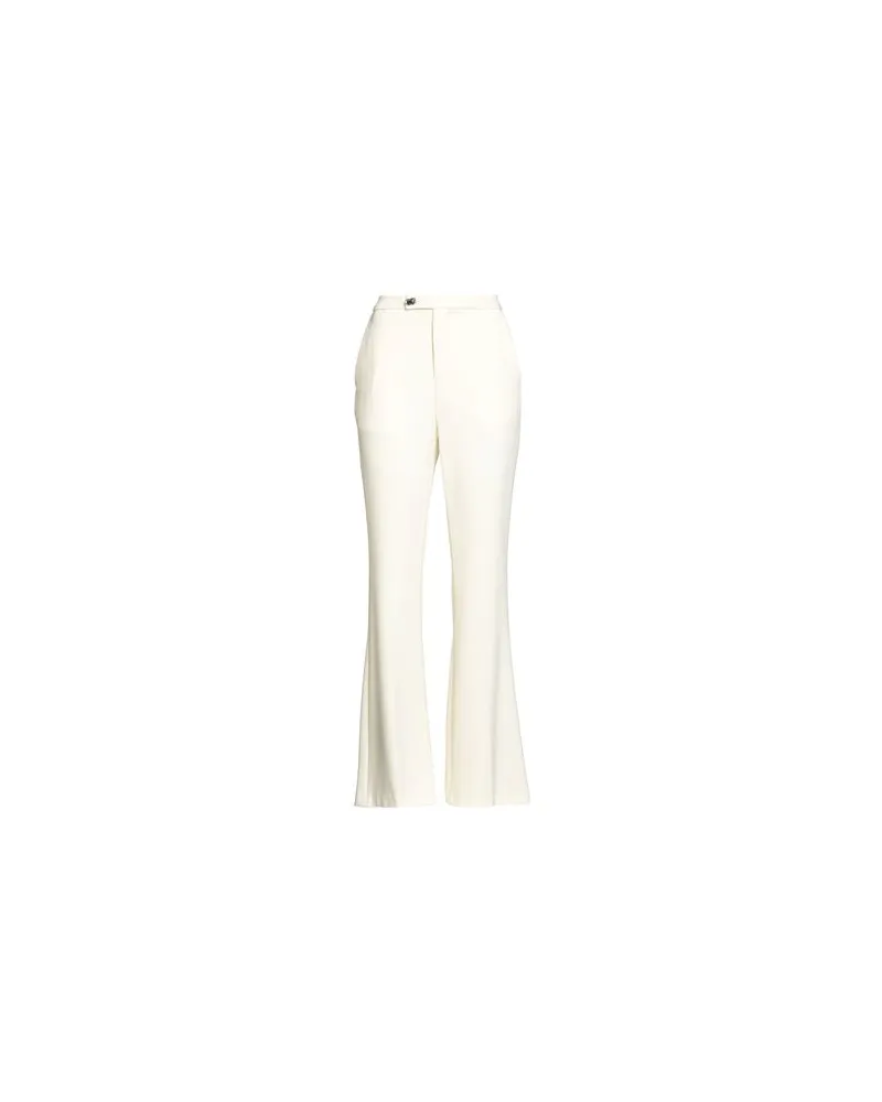 Isabelle Blanche HOSEN & RÖCKE - Hosenauf YOOX.COM Cremeweiß
