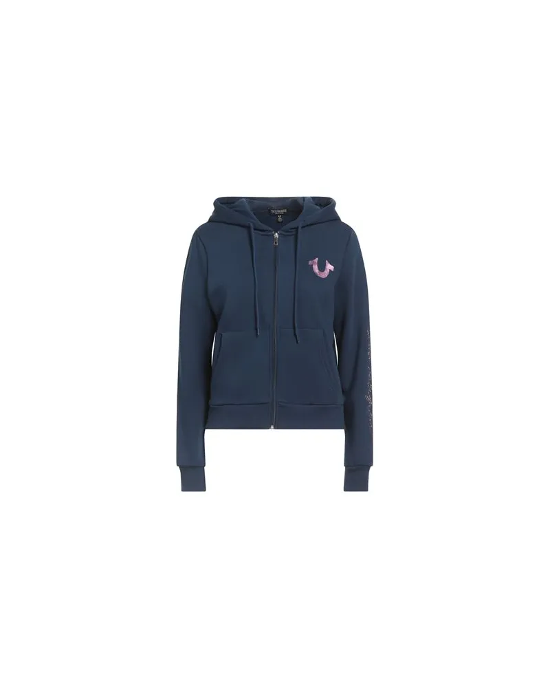 True Religion TOPS - Sweatshirtsauf YOOX.COM Marineblau