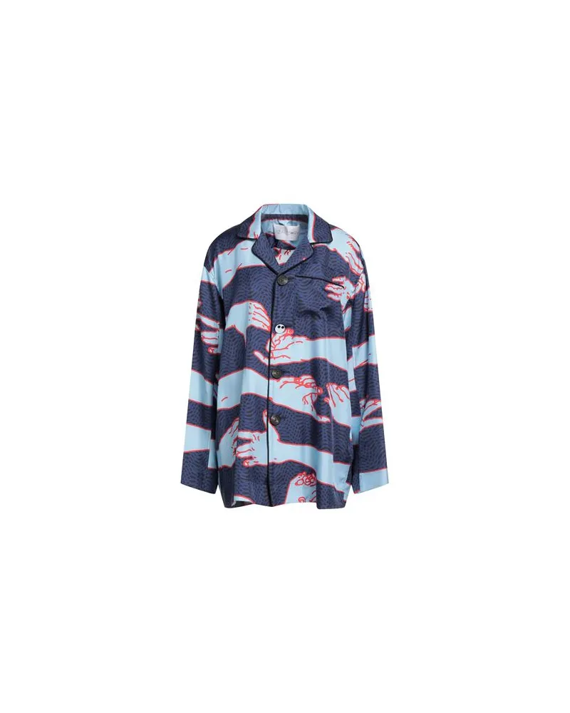 AZ FACTORY TOPS - Hemdenauf YOOX.COM Blau