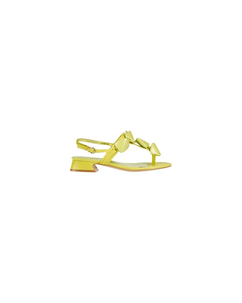 Luciano Barachini SCHUHE - Zehentrennerauf YOOX.COM Limettengrün