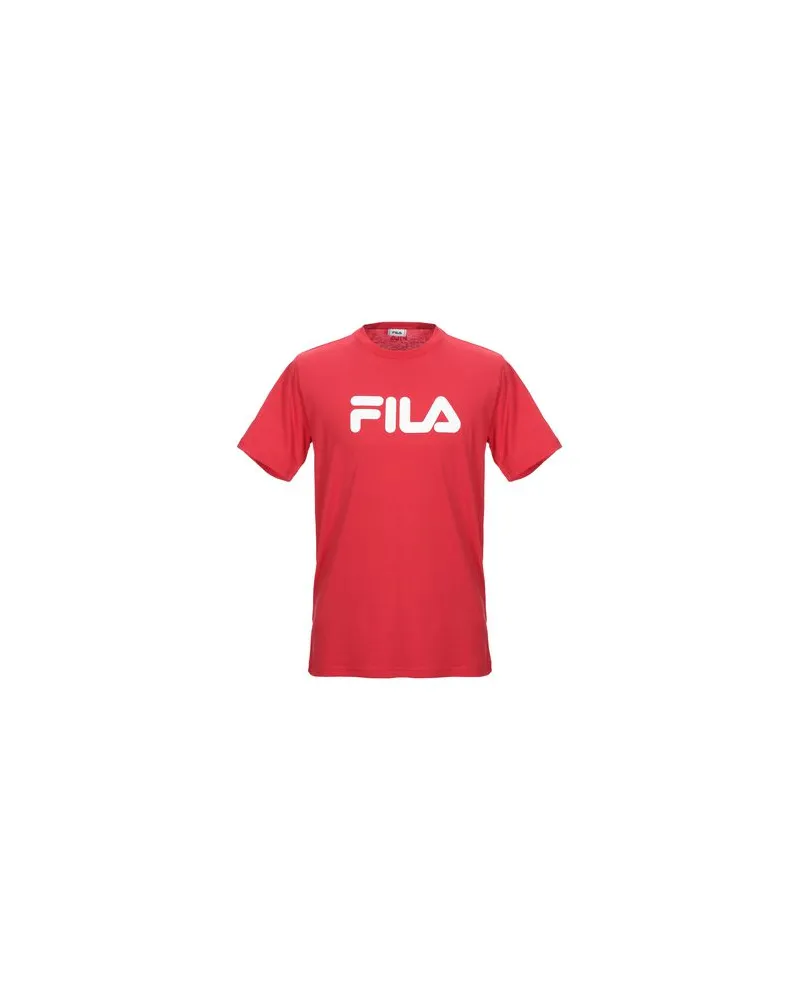 Fila TOPS - T-shirtsauf YOOX.COM Rot