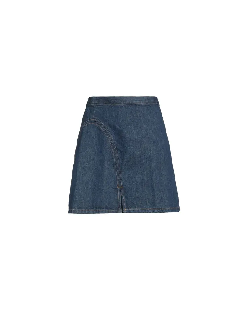 RE/DONE HOSEN & RÖCKE - Jeansröckeauf YOOX.COM Blau