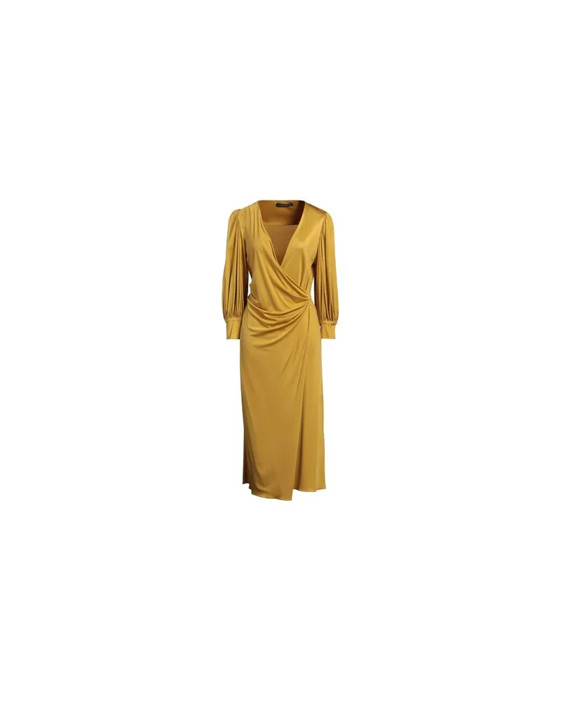Department 5 KLEIDER - Midi-Kleiderauf YOOX.COM Senf