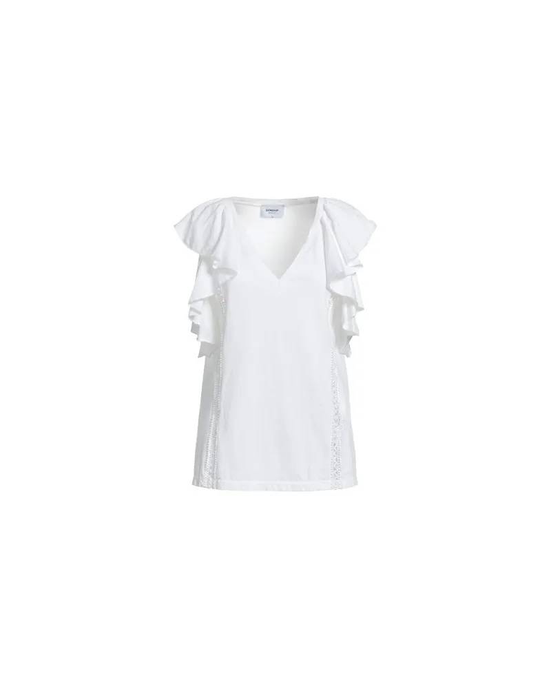 Dondup TOPS - T-shirtsauf YOOX.COM Weiß