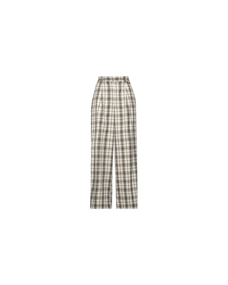 Dixie HOSEN & RÖCKE - Hosenauf YOOX.COM Cremeweiß