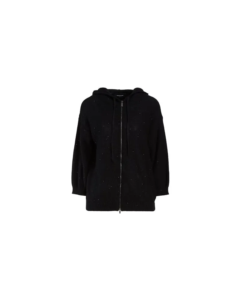 Fabiana Filippi STRICKWAREN - Strickjackenauf YOOX.COM Schwarz