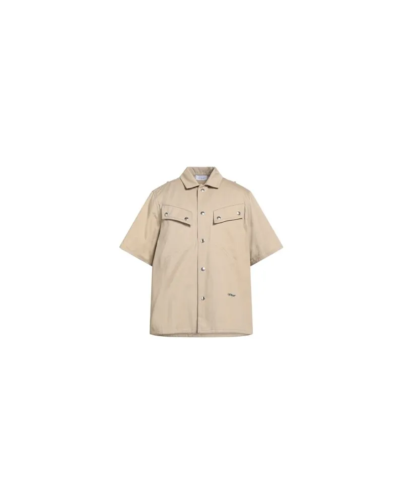 OFF-WHITE TOPS - Hemdenauf YOOX.COM Sand