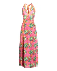 Lisa Corti Maxi-Kleid Fuchsia