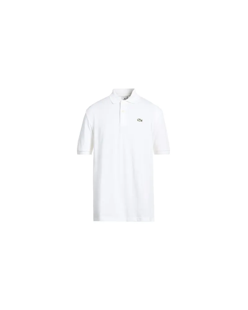 Lacoste L!VE LACOSTE VE - TOPS - Poloshirtsauf YOOX.COM Weiß