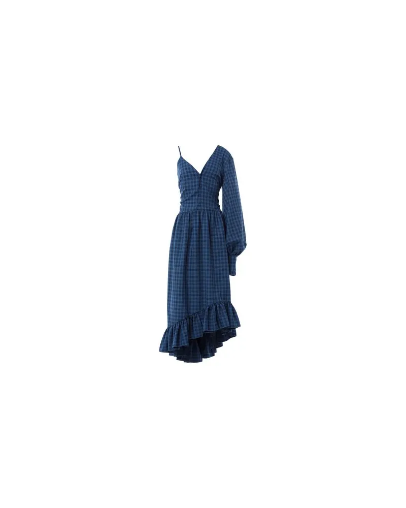 Rokh KLEIDER - Maxi-Kleiderauf YOOX.COM Blau