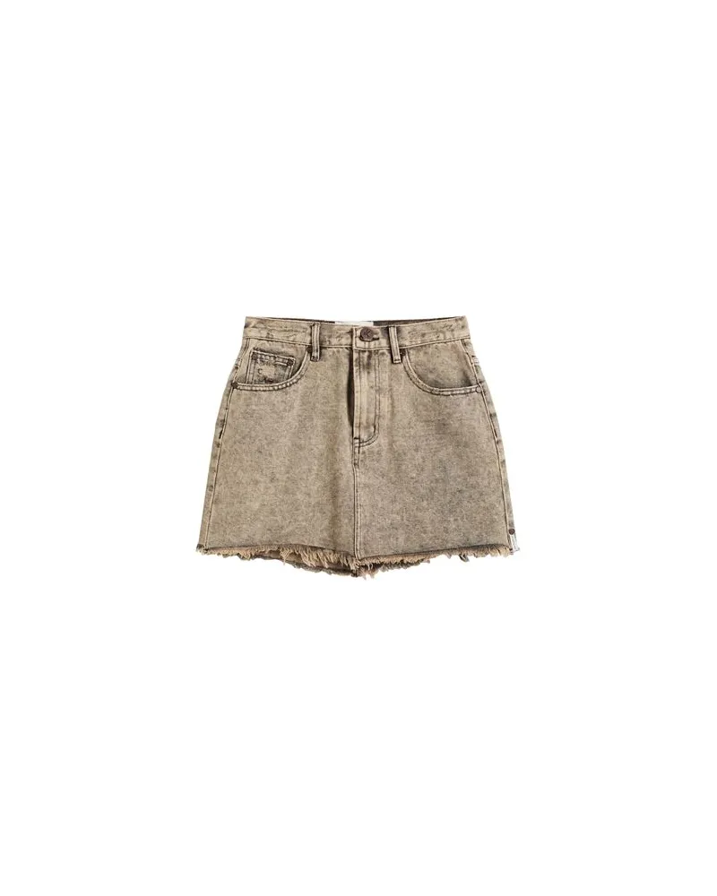 One Teaspoon HOSEN & RÖCKE - Jeansröckeauf YOOX.COM Beige