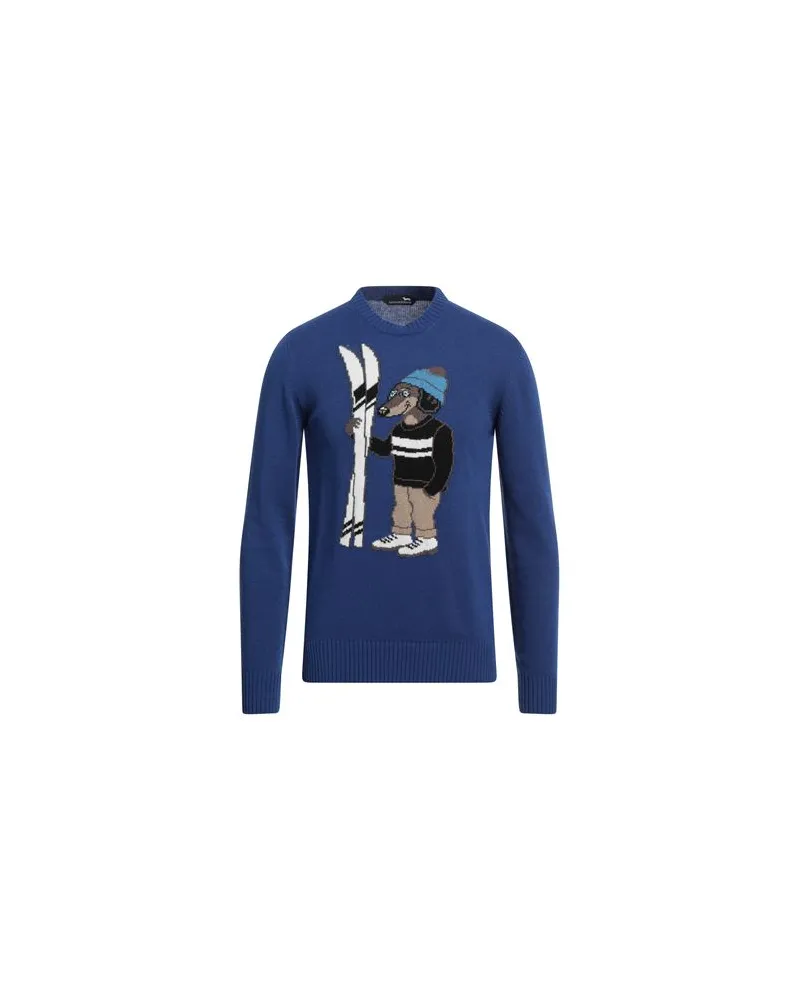 Harmont & Blaine STRICKWAREN - Pulloverauf YOOX.COM Blau