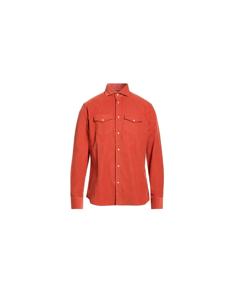 MOORER TOPS - Hemdenauf YOOX.COM Rostrot