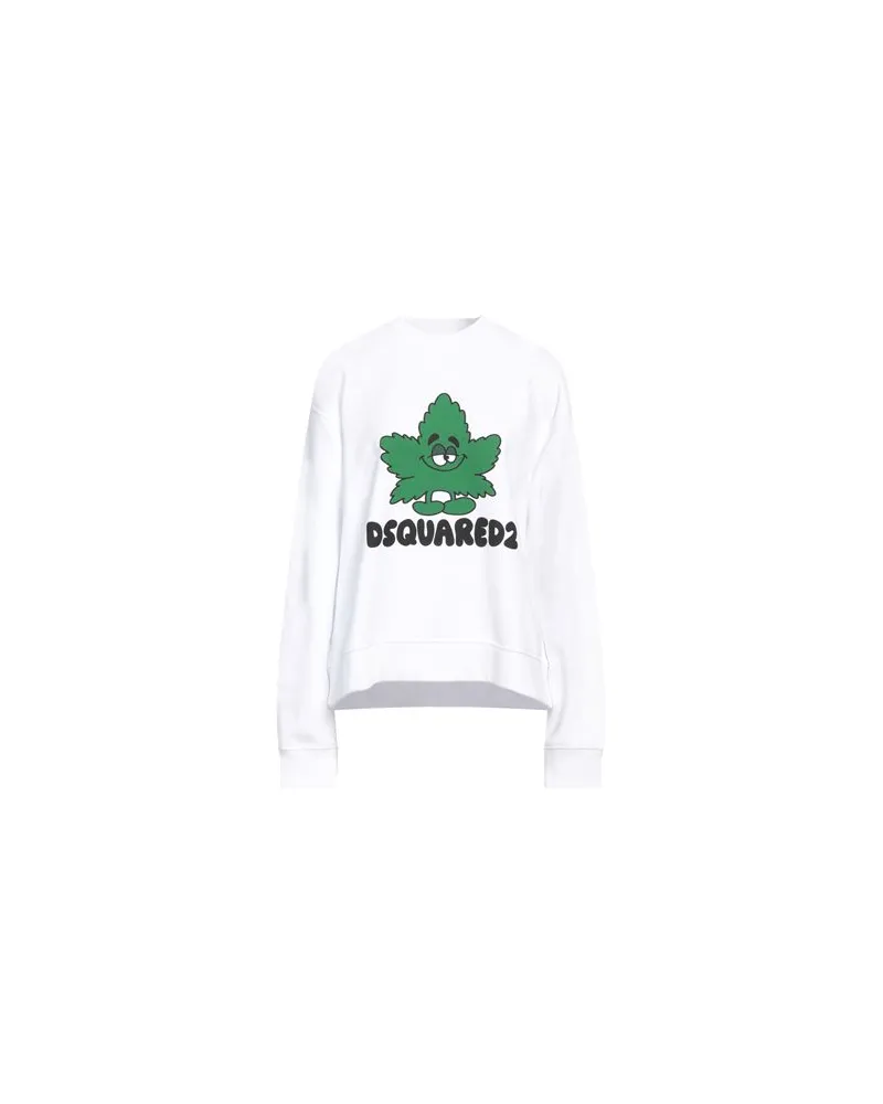 Dsquared2 TOPS - Sweatshirtsauf YOOX.COM Weiß