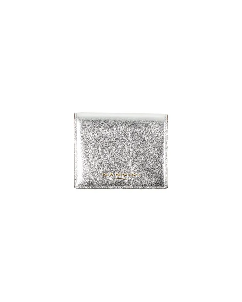 Nannini Kleinlederwaren - Brieftaschenauf YOOX.COM Silber