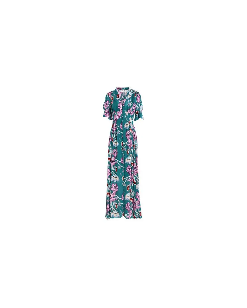 Diane von Furstenberg KLEIDER - Maxi-Kleiderauf YOOX.COM Smaragdgrün